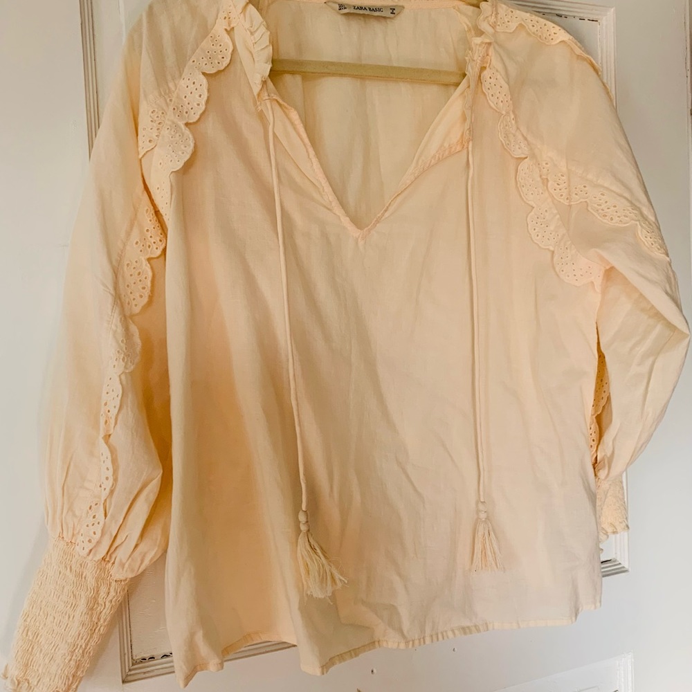 Zara cotton top - never worn